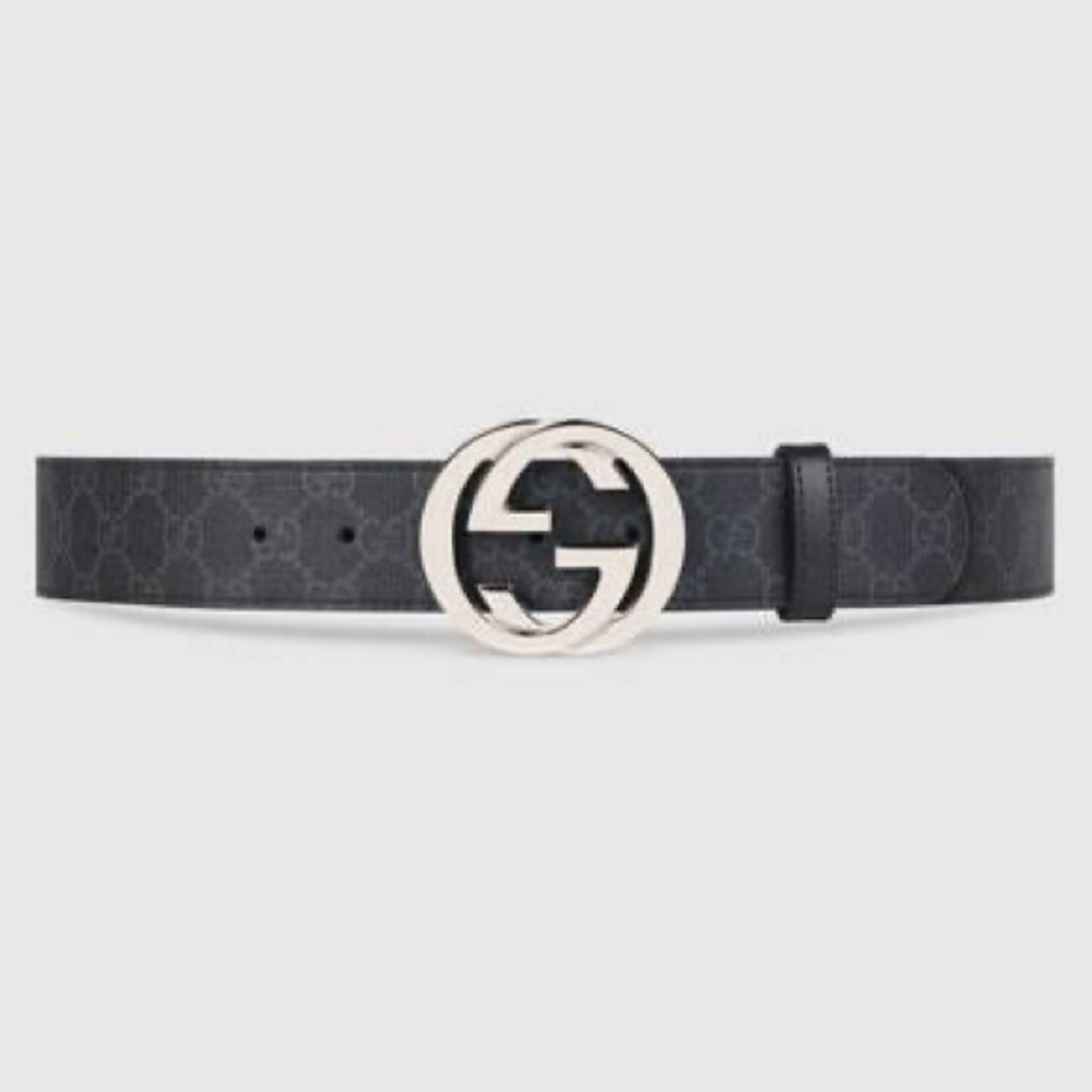 Gucci GG Supreme Belt With G Buckle
